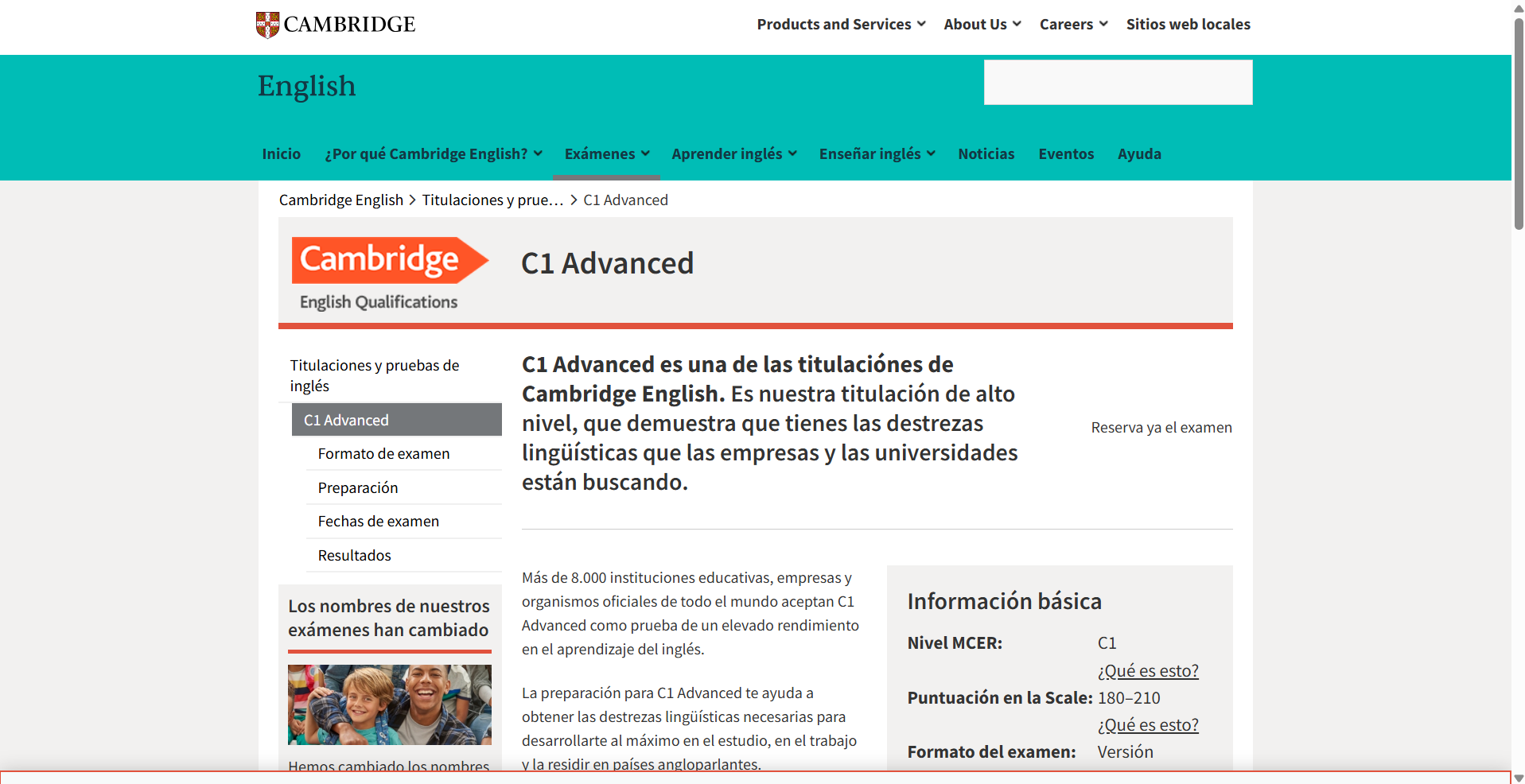 Advanced C1 course image